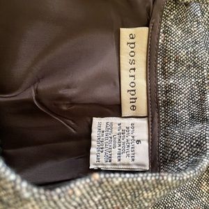 Apostrophe Tweed mid length Skirt